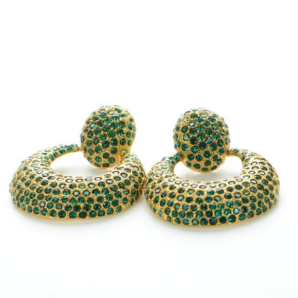 Jennifer Behr Gold Miranda Earrings - Picture 3 of 5